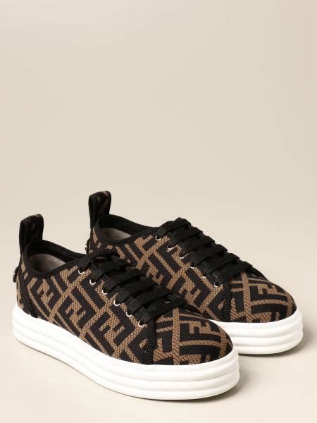 scarpe fendi cecilia|fendi ladies sneakers.